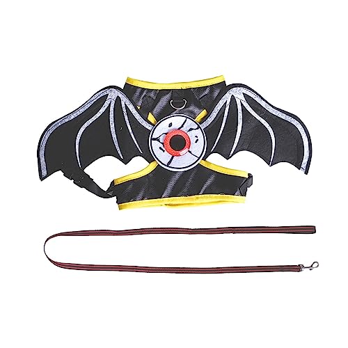 Fonowx Katzen-Rückenflügel-Kostüm, Haustier-Cosplay-Kostüm, Hundebekleidung, Kleidung für Halloween, m Fonowx Katzen-Rückenflügel-Kostüm, Haustier-Cosplay-Kostüm, Hundebekleidung, Kleidung für Halloween, m von Fonowx