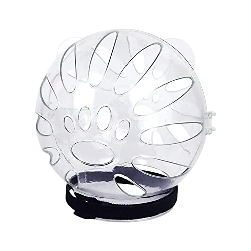 Fonowx Katzenmaulkorb, Transparent, Anti Mundschutz, Atmungsaktiv, Verstellbare Kapuze, Maulkorb, Schutzhaubenmaske, S 125 mm x 135 mm Fonowx Katzenmaulkorb, Transparent, Anti Mundschutz, Atmungsaktiv, Verstellbare Kapuze, Maulkorb, Schutzhaubenmaske, S 125 mm x 135 mm von Fonowx