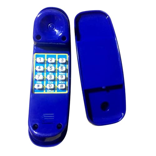 Fonowx Spielplatz Telefon Spielzeug, Spielzeugtelefone Kindertelefonspielzeug, Geräusche Interaktives Kinderhandy für Spielplatz Garten Telefon Spielhaustelefon, Pädagogisches Telefonspielzeug, Blau Fonowx Spielplatz Telefon Spielzeug, Spielzeugtelefone Kindertelefonspielzeug, Geräusche Interaktives Kinderhandy für Spielplatz Garten Telefon Spielhaustelefon, Pädagogisches Telefonspielzeug, Blau von Fonowx