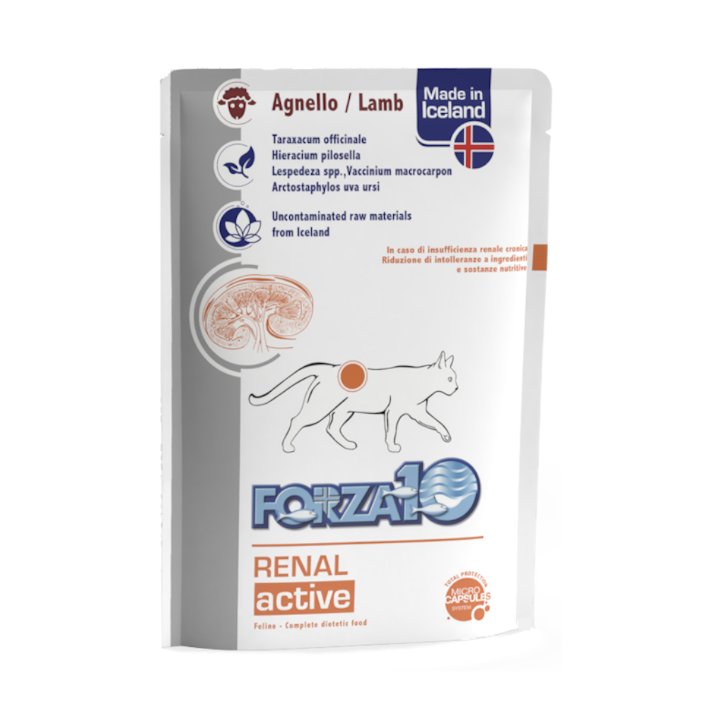 Forza 10 Renal Actiwet für Katzen 12 x 100 g - Lamm von Forza10 Active Line Cat