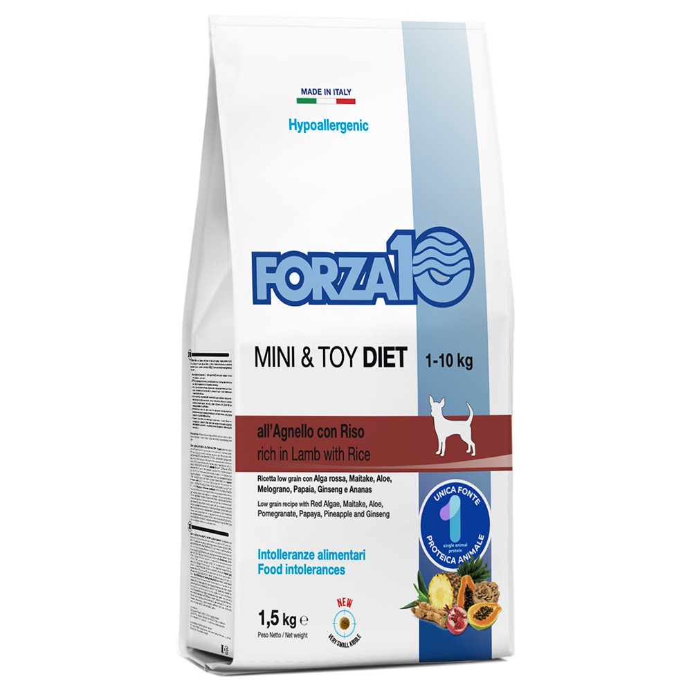 FORZA10 Mini & Toy Diet Lamm & Reis - 1,5 kg von Forza10 Diet Dog