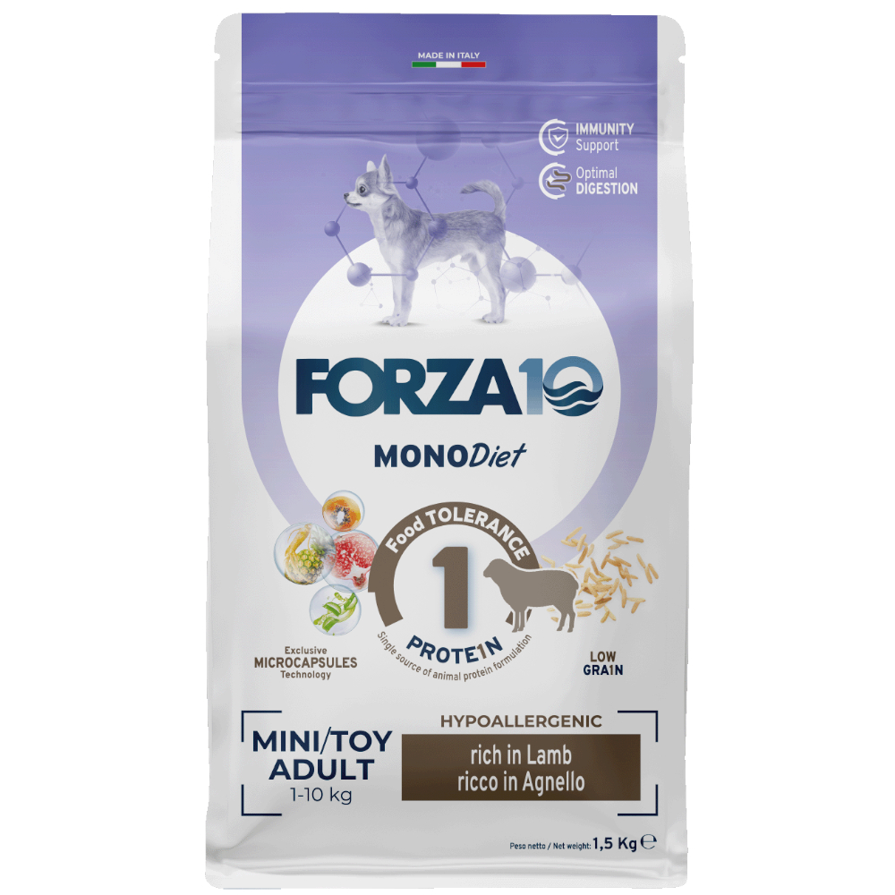 FORZA10 Mini & Toy Diet Lamm & Reis - 1,5 kg von Forza10 Diet Dog