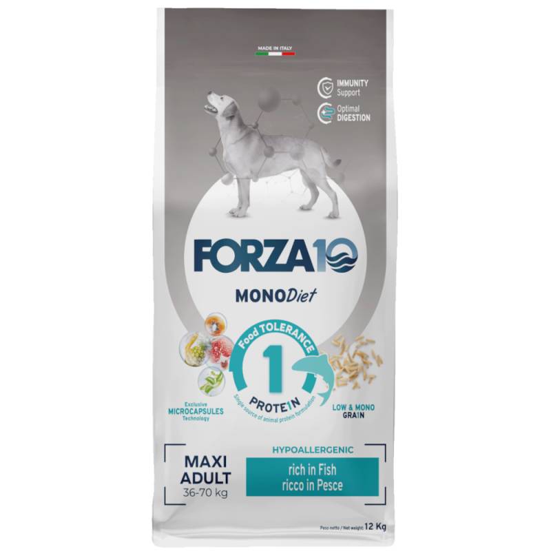 Forza 10 Maxi Diet mit Fisch - Sparpaket: 2 x 12 kg von Forza10 Diet Dog