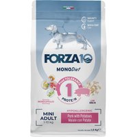 Forza10 Mini Diet Low Grain mit Schwein & Kartoffeln - 1,5 kg von Forza10 Diet Dog