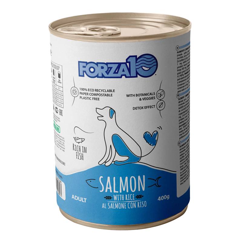 Forza 10 Maintenance Lachs & Reis - 12 x 400 g von Forza10 Maintenance Cat