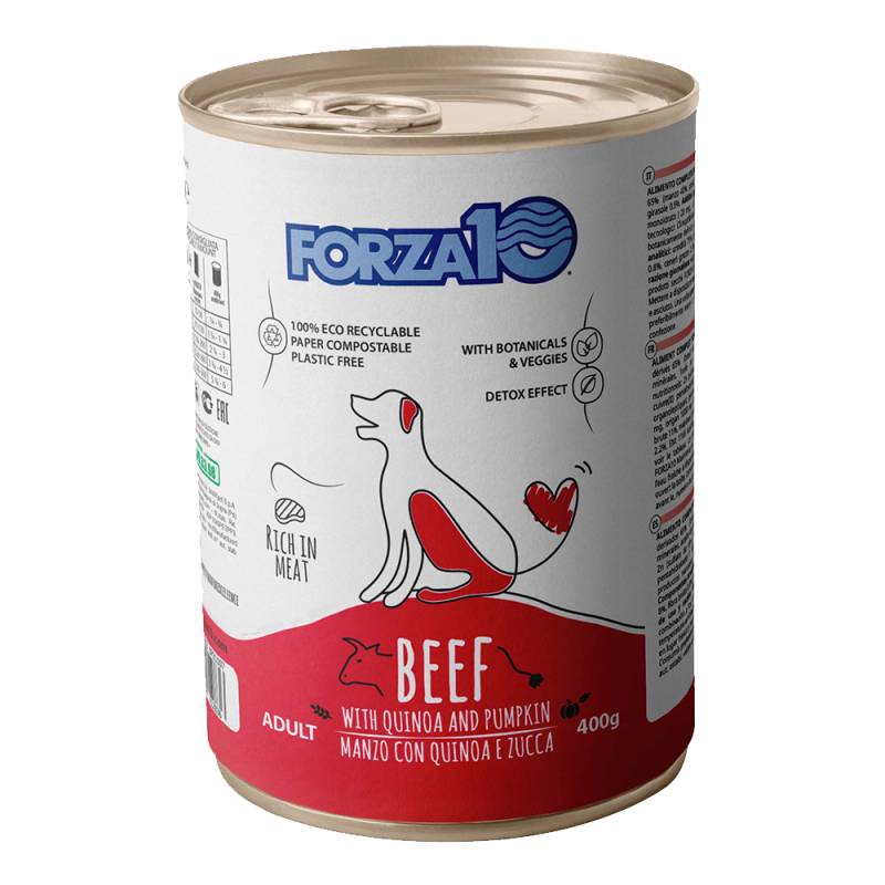 Forza 10 Maintenance Rind & Quinoa - 12 x 400 g von Forza10 Maintenance Cat