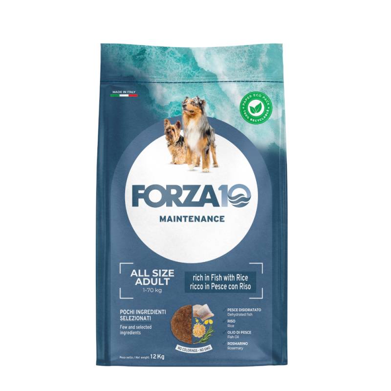 Forza 10 All Breeds Maintenance Fisch & Reis - 12 kg von Forza10 Maintenance Dog