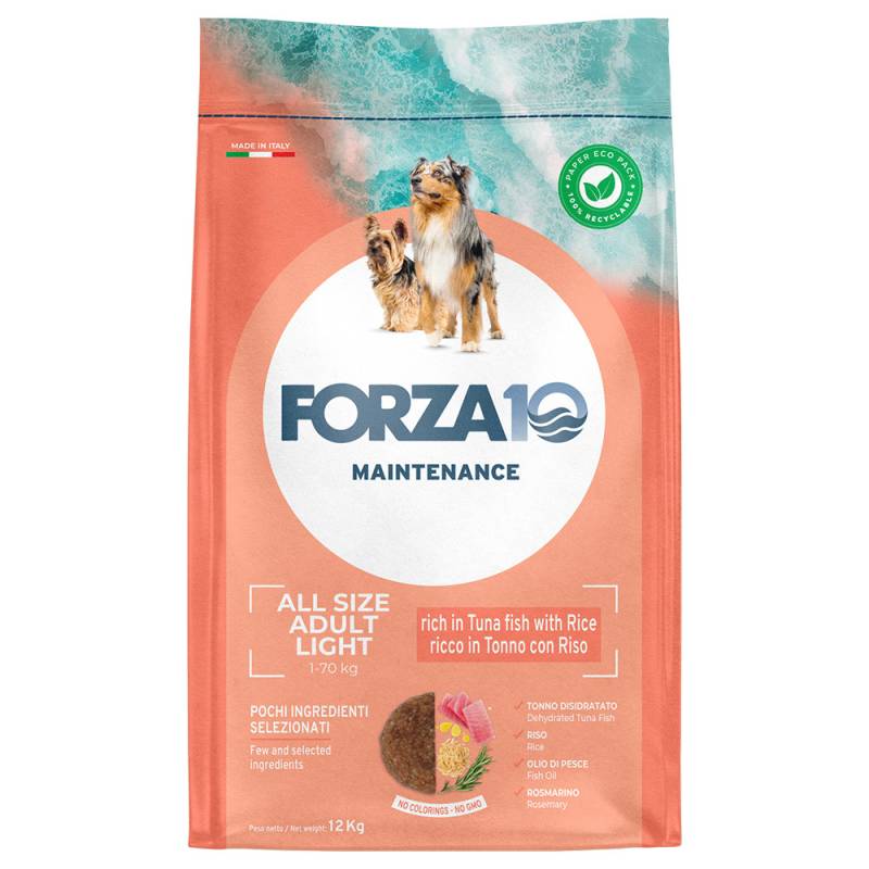 Forza 10 Maintenance Light mit Thunfisch & Reis - 12 kg von Forza10 Maintenance Dog