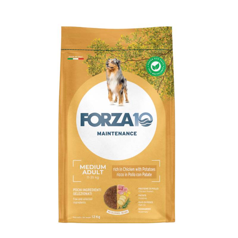 Forza 10 Medium Maintenance Huhn & Kartoffel - 12 kg von Forza10 Maintenance Dog