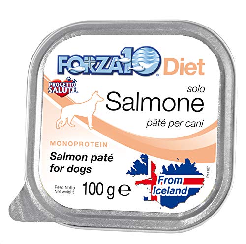 FORZA 10 Forza10 diet solo salmone 100gr - Alimenti umidi monoproteici per cani von FORZA