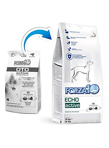 Forza10 Trockenfutter für Hunden mit Ohrenprobleme, 1 x 10 kg von Forza10