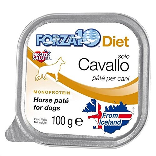 Nahrung feuchten monoproteico für Hunde Stärke 10 Diet 100 gr – agnello- 10 Stück von Forza10