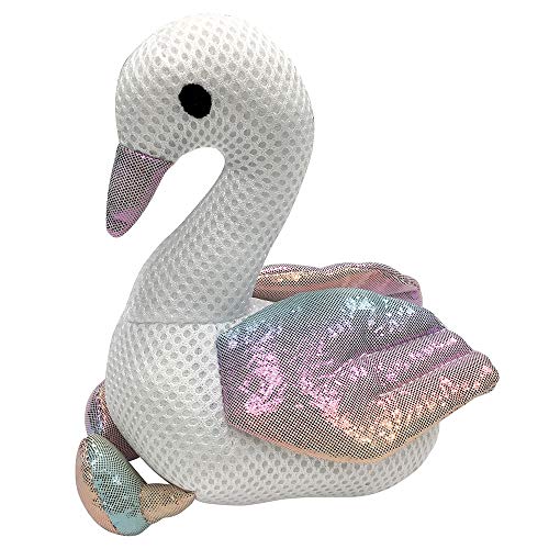 FouFou Dog 87007 Under The Sea Spiker Toy - Swan Hundespielzeug von FOUFIT