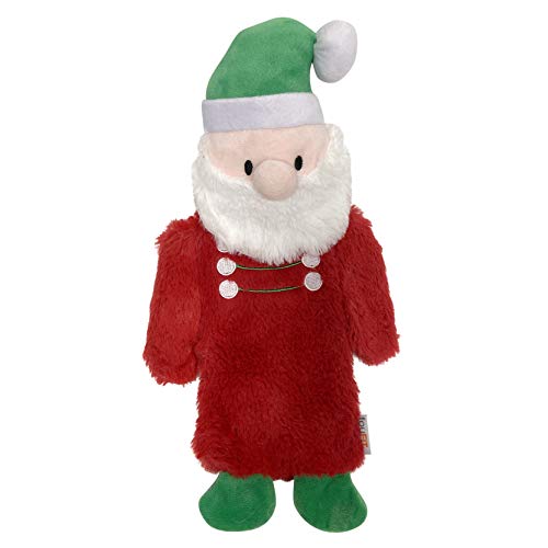 FouFou Dog 87329 Nutcracker Stuffless Crinkle - Santa Hundespielzeug, 300 g von FOUFIT