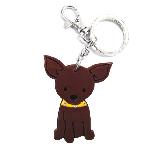 FouFou Dog 92654 Keychain Chihuahua Geschenkidee Schlüsselbund von FouFou Dog