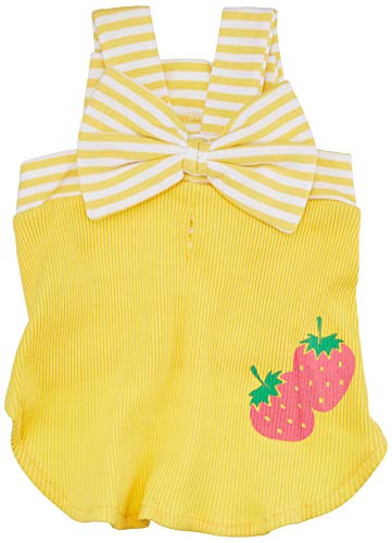 FouFou Dog FFDMSD 56010 Miss Strawberry Dress Yellow S Hundekleid, 540 g von FouFou Dog