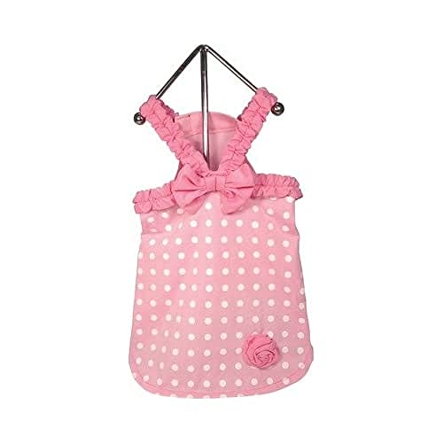 FouFou Dog FFDMSPDD 57058 Miss Polka Dot Dress Lilac M Hundekleid, 700 g von FouFou Dog