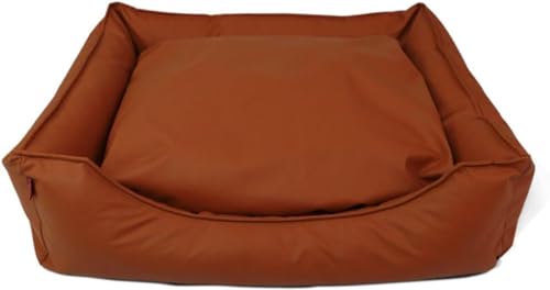 Hundebett cord Das orthopädische Hundebett eignet sich for große Hunde, ein Schlafsofa for große Haustiere mit abnehmbarem, waschbarem Bezug, wasserdichtem Futter und rutschfester Unterseite(A,XL:98*8 von FouncY