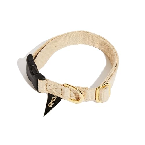 Found My Animal Klassisches Hanf-Hundehalsband von Found My Animal