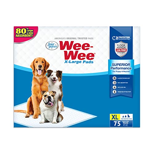 Four Paws Vier Pfoten Wee-Wee Extra große Hunde die Stubenreinheit Pads von Four Paws