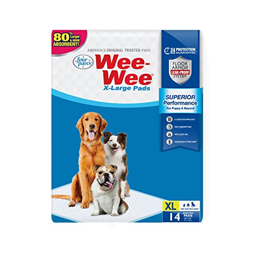 Four Paws Vier Pfoten Wee-Wee Extra große Hunde die Stubenreinheit Pads von Four Paws