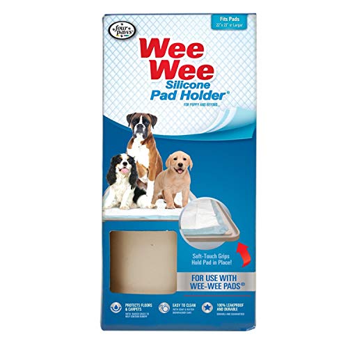 Four Paws Wee-Wee Silikon-Pad-Halter für Hunde, 1 Stück von Four Paws