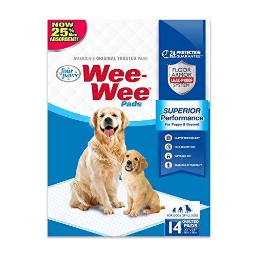 Interpet 301614 Four Paws - Wee Wee-Hygieneunterlagen, 14-er pack von Four Paws