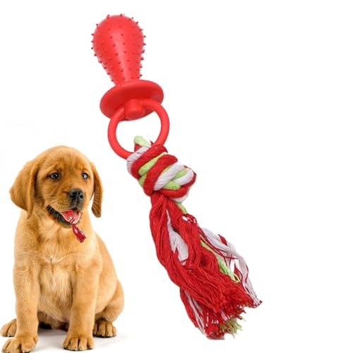 Fovolat Hundespielzeug aus Seil, Mundpflege, Kauspielzeug für Welpen, Zahnen, langlebiges Kauspielzeug für Welpen, Spielzeit, Training von Fovolat
