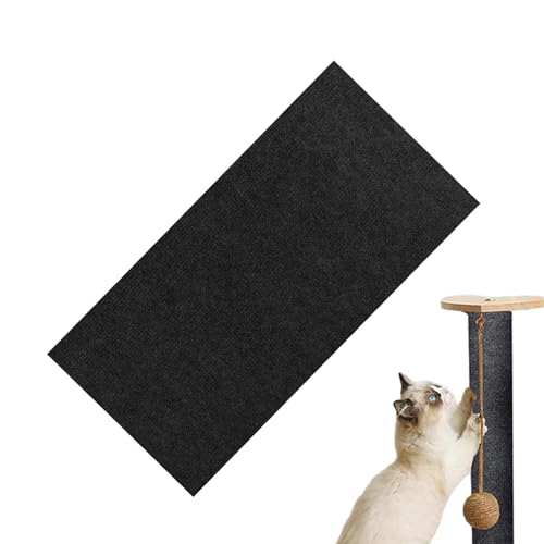Katzenkratzmatte | Katzenkratzmatte für Möbel | Möbel Katze Kratzpad Selbstklebend | Schwarz Anti Cat Scratch Pad für Möbel/Sofa/Möbel/Tisch/Bettfüße von Fovolat