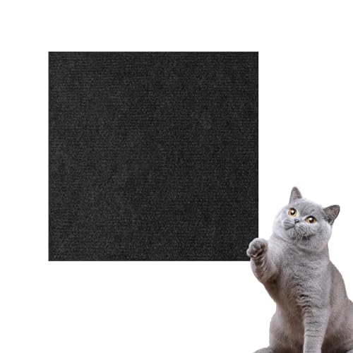 Katzenkratzmatte | Katzenkratzmatte für Möbel | Möbel Katze Kratzpad Selbstklebend | Schwarz Anti Cat Scratch Pad für Möbel/Sofa/Möbel/Tisch/Bettfüße von Fovolat