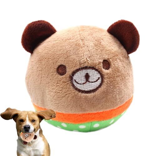 Foway Beißball für Hunde, Kauball für Hunde | Kauen Sie interaktives Hundespielzeug,Weiches Kauspielzeug für Hunde, Stressabbau und Mundpflege für Hunde, Zahnreinigung von Foway