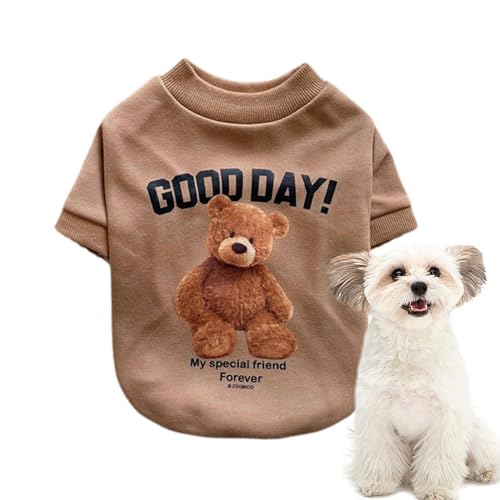 Foway Hundepullover Hundeweste,Pullover für kleine Hunde, Welpenkleidung Pullover Sweatshirt Weste, Warmer Jackenmantel für Welpen, Kätzchen, Winter, kaltes Wetter, Haustier-Pyjama, T-Shirt für von Foway