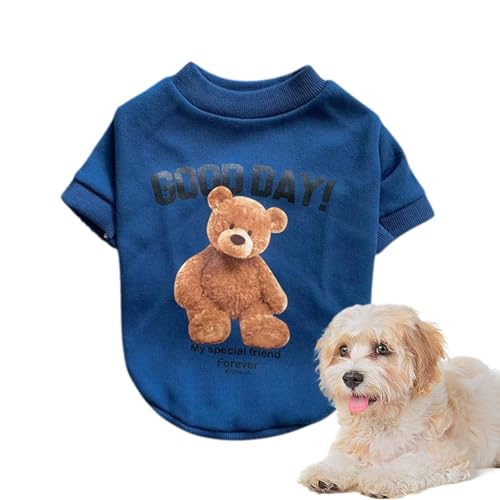 Foway Kleine Hundekleidung, Welpen-Sweatshirt - Weste für Welpen und kleine Hunde,Warmer Jackenmantel für Welpen, Kätzchen, Winter, kaltes Wetter, Haustier-Pyjama, T-Shirt für Hairless Cat Chihuahua von Foway