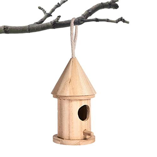 Bluebird Häuser für draußen - Kolibri-Nester zum Aufhängen im Freien - DIY-Vogelhütte für draußen/drinnen/Garten/Hinterhof-Dekoration, Vogelnest-Geschenk für Vogelliebhaber Fowybe von Fowybe