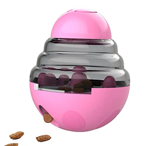 Fowybe Dog Tumbler Leaking Food Toy,Lebensmittelspender mit Tumbler-Design - Leakage Food Ball für Hunde Katzen Intelligenztraining Übungsspielzeug von Fowybe