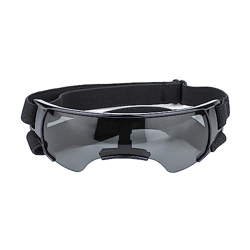 Fowybe Haustierbrille | Hundesonnenbrille Hundebrille mit bequemem Rahmen, verstellbaren Trägern | Hundebrille, wasserdicht, Winddicht, Hundebrille für Hunde mit Langer Schnauze von Fowybe