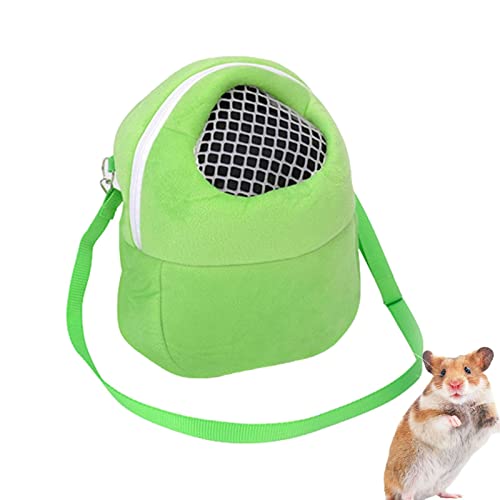 Fowybe Mesh-Katzen-Rucksack - Tragetasche für kleine, mittelgroße und große Haustiere,Atmungsaktive Hamster-Reisetrage-Schultertaschen, klein, mittelgroß von Fowybe