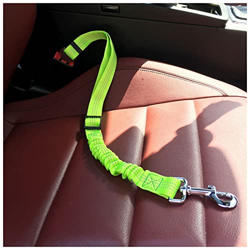 Seil Haustier Verbesserter Hundesitz Gürtel Hund Auto Sicherheitsgurte einstellbar Pet Sitzgürtel for Fahrzeug Nylon Haustier Sicherheitssitz Gürtel elastisch reflektierend Haustierleine Mit (Color : von FrEshn