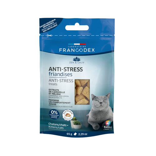 Francodex Anti-Stress Leckerlis Katze - 65 g von Francodex