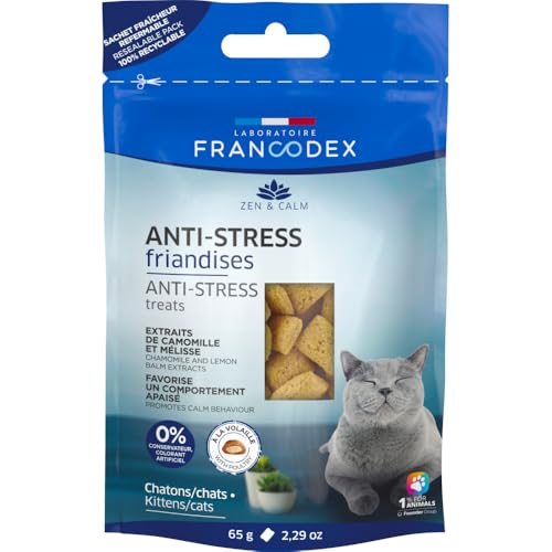 Francodex - Anti-Stress-Snacks für Kätzchen und Katzen, 65 g von Francodex