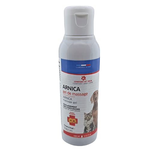 Francodex Massagegel mit Arnika, 100 ml, für Katzen und Hunde von Francodex