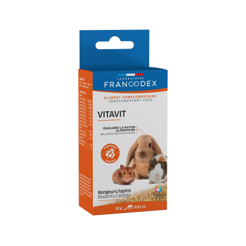 Francodex Vitavit für Kaninchen & Nagetier - 18 g von Francodex