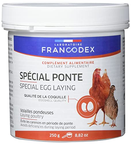 Francodex - spezielles Eiablagefuttermittel, 250G-Glas für Geflügel. - FR-174200 von Francodex