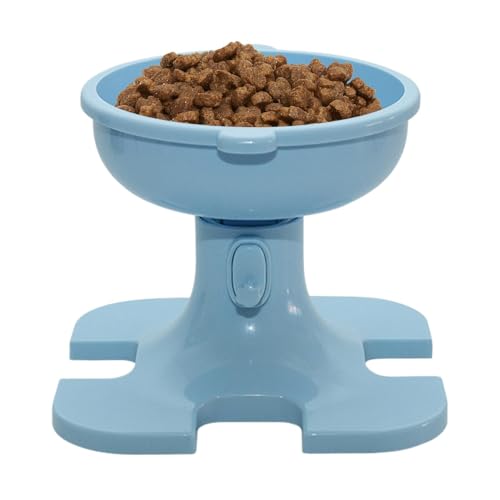 Elevated Cat Food Bowls, Adjustable Height Pet Food Bowls, Non Slip Pet Tray, Raised Dog Water Bowl, for Pets Indoor and Outdoor Feeding Tray for Small and Medium Cats and Dogs von Fravsiu