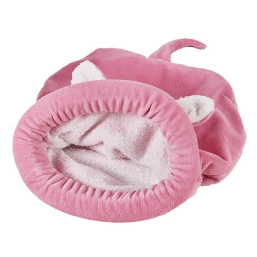 Fravsiu Cat Sleeping Bag | Cat Nest Snuggle Sack 19,6 x 15,7 Zoll | Self-Warming Cat Bed for Indoor Cats, Puppies & Small Dogs | Soft Cuddler Burrow Pad for Comfort & Security von Fravsiu