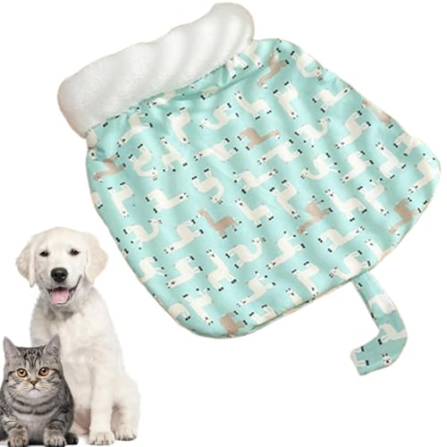 Fravsiu Cozy Cat Sleeping Bag for Cold Weather, Comfortable Cat Sleeping Bag for Indoor Cats, Premium Cat Sleeping Bag for All Seasons, Reversible Cat Sleeping Bag for Pets, Compact Cat Sleeping Bag von Fravsiu