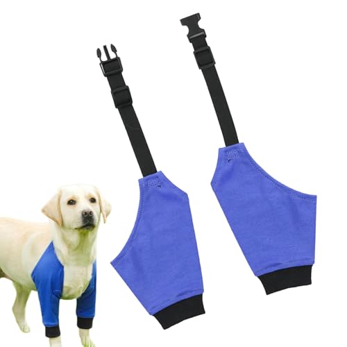 Fravsiu Ellbogenschützer für Hunde, Ellenbogenschoner für Hunde | Ellbogenschutz aus atmungsaktiver Baumwolle und Polyester | Alternative zum Schützende Kegel, weiche Abdeckung zum Lecken von Fravsiu