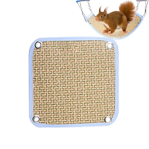 Fravsiu Kühlmatte für Hamster, Kühlmatte für Meerschweinchen - Sommer-Kühlkissen für Kleintiere,Maschinenwaschbares Haustierschlafbett für Meerschweinchen, Chinchillas, Eichhörnchen, Mäuse, Vögel Fravsiu Kühlmatte für Hamster, Kühlmatte für Meerschweinchen - Sommer-Kühlkissen für Kleintiere,Maschinenwaschbares Haustierschlafbett für Meerschweinchen, Chinchillas, Eichhörnchen, Mäuse, Vögel von Fravsiu
