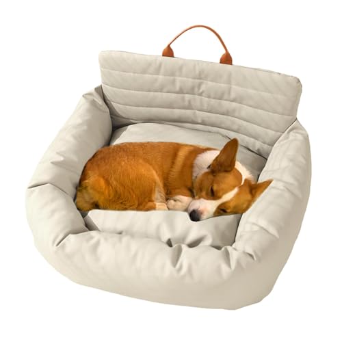 Hundebett für Auto | Katzenbett | Autositz für kleine Hunde | Haustierbett | Autositz für kleine Hunde | Autositz wasserdicht für kleine Hunde unter 10 kg | Käfig von Fravsiu