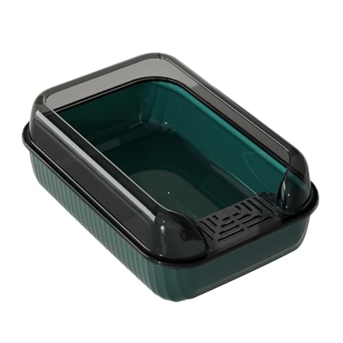 Litter Box, Cat Litter Box, Cat Litter Boxes, High Sided Litter Box Open Top Litter Box with Scatter Shield for Small to Large Cats 51cm/20.07in / 17cm.6,69in / 34.7cm/13.66in von Fravsiu